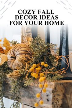 cozy fall decor ideas for your home