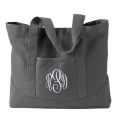 "Monogram Tote Bag - Monogrammed Tote, Monogrammed Bag, Tote Bag, Personalized Tote, Monogram Tote, Canvas Tote Bag, 7 tote bag colors - Our personalized & monogrammed tote bags make a great gift. Can you ever have too many totes? We don't think so. Think bridal party gift, sorority gift, birthday gift, graduation gift. This tote has a stone washed look that gives it a slightly faded appearance. It's available in 7 colors. Please read this listing before ordering! ►ABOUT THE MONOGRAM TOTE BA Personalized Canvas Tote, Monogram Tote Bags, Personalized Canvas, Embroidered Monogram, Alpha Phi, Monogram Tote, Cheap Bags, Gift Graduation, Personalized Tote Bags