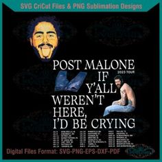 Shop Mug Printing, Post Malone, Svg Free Files, Free Svg, Svg Files For Cricut, Cricut Silhouette