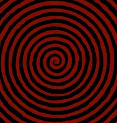 an abstract red and black spiral background