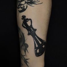 a person with a tattoo on their arm