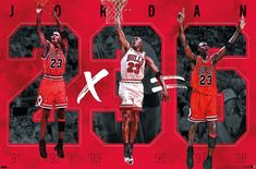 PRICES MAY VARY. THIS TRENDS MICHAEL JORDAN - SIX WALL POSTER uses high-resolution artwork and is printed on PhotoArt Gloss Poster Paper which enhances colors with a high-quality look and feel. HIGH QUALITY ART PRINT is ready-to-frame or can be hung on the wall using poster mounts, clips, push pins, or thumb tacks OFFICIALLY LICENSED wall poster PERFECT SIZE for any room; poster is 22.375" x 34" EASILY DECORATE any space to create the perfect decor for a party, bedroom, bathroom, kids room, livi Michael Jordan Poster, Jordan Poster, Wall Poster Prints, Barn Wood Frames, Back Art, Trends International, Wall Posters, Wall Poster, Poster Size