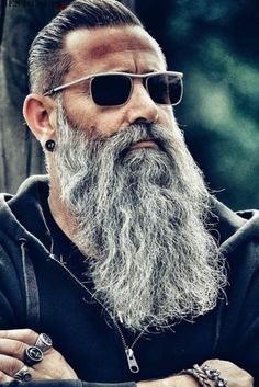 54 Best Viking Beard Styles For Bearded Men – Fashion Hombre Hipster Haircut, Grey Beards, Viking Beard