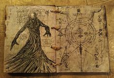 Fantasy Grimoire, Grimoire Art, Lovecraft Cthulhu, Book Of The Dead, Rpg Horror, Cthulhu Mythos, Call Of Cthulhu, Magic Book