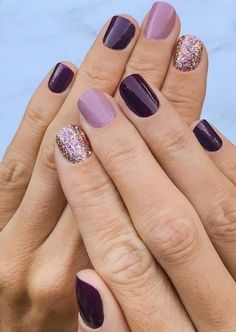 Nail Color Combos, January Nails, Easy Nails, Dry Nail Polish, Get Nails, Dipped Nails, Nailed It, Color Street Nails