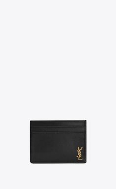 Saint Laurent Handbags, Best Wallet, Credit Card Wallet, Saint Laurent Paris, The Saint, Crocodile Leather, Mirror Image, Front View, School Bag