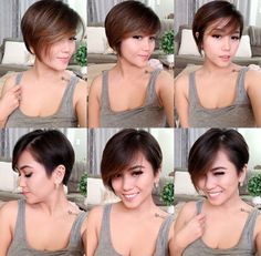 Formal Hairstyles For Short Hair, Haircut Women, Short Hairstyles Fine, Haircut Short, Bridal Hair Updo, Trendy Haircuts, Haircuts For Fine Hair, Haircuts For Long Hair