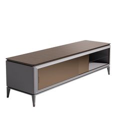 an image of a tv stand that is in the shape of a coffee table with two doors