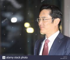 Lee Jay-yong, Jan 19, 2015 : Samsung heir Lee Jay-yong arrives at Hotel Shilla to attend an annual meeting with top Samsung executives in Seoul, South Korea. Jay-yong is only son of Samsung Group Chairman Lee Kun-hee. © Lee Jae-Won/AFLO/Alamy Live News Stock Photo J P Morgan, Morgan Stanley, Goldman Sachs, Annual Meeting, Wells Fargo, Bank Of America, J P, Only & Sons, The Heirs