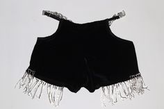 This set is made out of a stretchy VELVET fabric and embellished with crystal rhinestone fringe. This item includes the TOP, SHORTS, & SLEEVES. SIZE CHART: US SIZE Party Shorts With Rhinestone Fringe, Rhinestone Party Shorts, Fitted Embellished Shorts For Party, Fitted Fringe Party Shorts, Fitted Fringe Shorts For Party, Rhinestone Fringe, Dolly Parton, Shorts Set, Large White