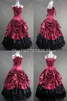 Medieval Vintage Burgundy Victorian Prom Dress Classic Halter Sleeveless Corset Layered Column Victorian Prom Dress, Victorian Prom, Corset Layering, Rococo Dress, Midi Skirts, Prom Dress, Winter Outfits, Midi Skirt, Prom Dresses