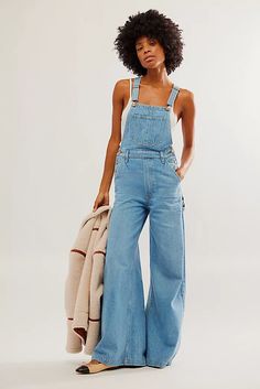 overalls Flare Overalls, Statement Skirt, One Piece Suit, Denim Flares, Denim Overalls, Swim Dress, Denim Outfit, Swimsuit Tops