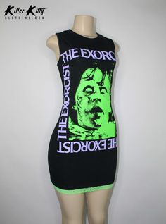 Altered Exorcist Shirt Horror Movie Dress Top Halloween Occult Goth Regan Psychobilly Satanic Ouija - Etsy