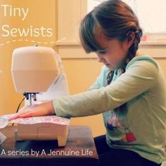 Tiny Sewists: Teaching Kids to Sew :: Setup and Safety | A Jennuine LifeA Jennuine Life Sewing Beginners, Baptism Photography