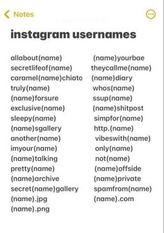 an instagram username is shown with the words instagram users in different languages