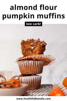 These super moist and fluffy almond flour pumpkin muffins are healthy, low-carb, and gluten-free. Add chocolate chips or pecans on top for a fun and simple breakfast, snack, or dessert! Ready to take control of your health? Dive into practical tips and insightful guidance on living a balanced, vibrant life. Click now to start your wellness journey! Almond Flour Pumpkin Muffins, Almond Flour Pumpkin, Fall Muffins, Gluten Free Snack, Gluten Free Pumpkin Muffins, Peanut Butter Bread, Muffins Healthy, Simple Breakfast