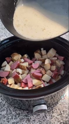 Cheesy Sausage and Potatoes ( Crockpot - Instapot - Slowcooker ) Sausage And Potatoes Crockpot, Cheesy Sausage And Potatoes, Slow Cooker Corn, Potatoes Crockpot, Sausage And Potatoes, Crock Pot Potatoes, Crockpot Cooking, Kielbasa, Chowder