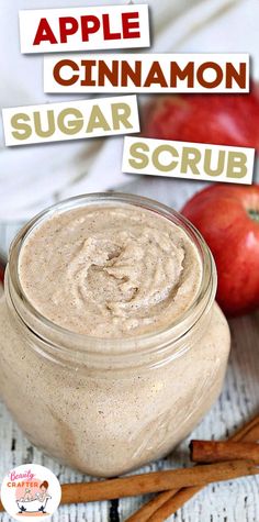 Cinnamon Sugar Scrub, Sugar Wax Recipe Diy, Body Scrub Homemade Recipes