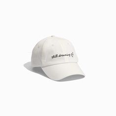 Looks great running errands, looks better as a gift. Featuring an embroidered Still Dreaming with the Awe celestial motif and a black inner brim to protect your hat from sweat & makeup. One size fits all.FINAL SALE Awe Inspiring, Be Still, Running Errands, One Size Fits All, Wardrobe Staples, Looks Great, Hats, Black