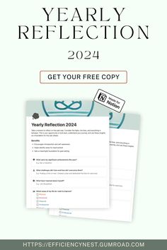 the yearly reflection 2021 is here to help you get your free copy and print it out