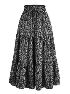 Floral Ruffle Layered Hem Drawstring Skirt Casual Skirt For Spring Summer Women's Clothing SPECIFICATIONS Material: POLYESTE Elasticity: Non Strech Fabric Type: blended Waistline: Natural Pattern Type: PRINT Silhouette: A-LINE Dresses Length: Ankle-Length Age: MIDDLE AGE Decoration: Lace-up is_customized: No #womens fashion# #summer outfits 2024# #summer date outfit# #lazy summer outfit# #summer bar outfit# #cute casual summer outfits# #dress outfits# #dress to impress# #grad party outfit guest# Drawstring Skirt, Bar Outfit, Skirt Casual, Outfits Dress, Family Picture Outfits, Spring Skirts, Picture Outfits, Casual Skirts, Summer Fabrics