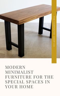 the modern minimalist furniture for the special spaces in your home is featured on this page