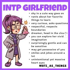 Mbti Girlfriend, Intp Fanart, Intp Things, Intp Female, Intp Personality Type, Libra Quotes Zodiac, Intp Personality