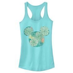 Who knew that dressing "mousey" could be so cute!? Celebrate Walt Disney's most iconic character with this officially licensed Mickey & Friends Succulent Mickey Mouse Logo Juniors' Racerback Tank Top, featuring the Mickey Mouse logo filled with succulent plants. This graphic tank top is perfect for the whole family, so grab one for yourself or a loved one today! Mickey Mouse Logo, Mouse Logo, Matching Disney Shirts, Mickey Mouse And Friends, Tank Girl, Comfort Color, Junior Outfits, Disney Shirts, Disney Outfits