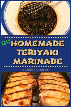 homemade teriyaki marinade is the best way to cook