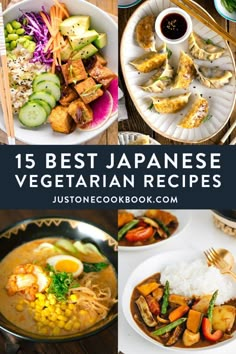 the top 15 best japanese vegetarian recipes in this list are from justonecookbook com