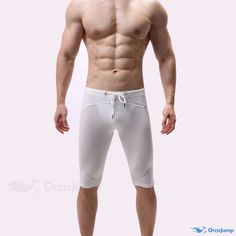 Orcajump - Nylon Mesh Slim-fit Sports Underwear for Fitness and Cycling - Stylish and Casual Pants Casual Pants, Cycling, Slim Fit, Sports, Pants, Clothes