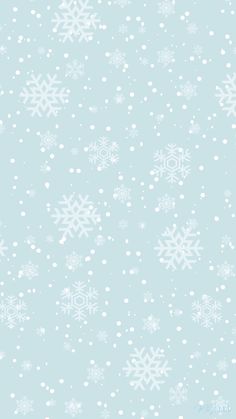 snow flakes on a light blue background