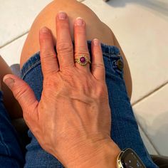 This Size 6 Ring Is A “Gem” In That It Has A Semi Precious Gem, Star Ruby, 14 Fire Opals, Is In Gold & Keeps Your Secret Object In It! Fire Opals, Secret Compartment, Semi Precious Gems, Star Ruby, Precious Gems, Fire Opal, Semi Precious, Ruby, Opal