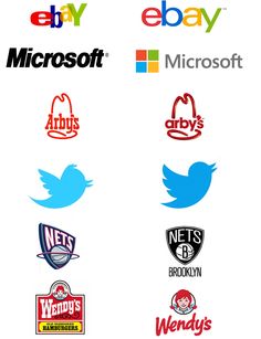 many different logos are shown in this image