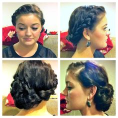 braided side up do Braided Side, Bridesmaid Hairstyles, Braids, Prom, Hairstyles, My Style, Hair Styles