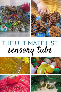 the ultimate list of sensory toys for toddlers to play with and learn how to use them