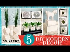 the dollar tree diy modern decor