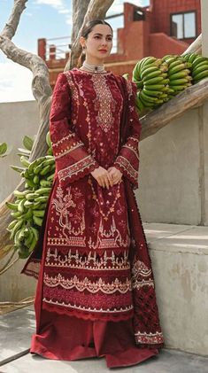 Gota Embroidered Kameez Trouser Pakistani Eid Dress Elegant Lawn Suit With Intricate Embroidery For Navratri, Eid Jamawar Unstitched Suit With Intricate Embroidery, Bollywood Chanderi Embroidered Dress For Eid, Designer Semi-stitched Embroidered Dress For Eid, Festive Cambric Churidar With Intricate Embroidery, Intricate Embroidered Shantoon Kurta For Eid, Anarkali Embroidered Dress With Dabka Work For Eid, Intricate Embroidered Shantoon Salwar Kameez With Long Sleeves, Eid Straight Kurta With Intricate Embroidery