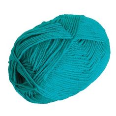 a ball of green yarn on a white background with clippings to the side