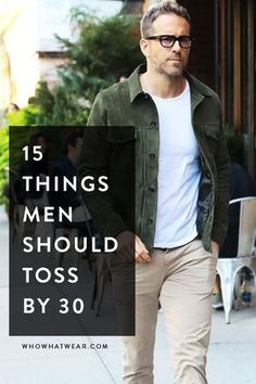 What guys should get rid of by age 30. Mens Fashion | #MichaelLouis - www.MichaelLouis.com 30s Mens Fashion, Men In Their 30s, Mens Fashion 30s, Outfits 30s, Clothing Styles For Men, Mens Fashion Work, Men Tips, 30s Fashion, Age 30