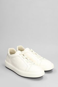 Slouch 001 Sneakers in white leather, round toe, lace closure, logo on upper tongue, logo back, rubber sole, 100% leather, Made in Italy Officine Creative, Burberry Hat, Top Designer Brands, Gorgeous Bags, Engineered Garments, High End Fashion, Accessories Branding, Lace Closure, Luxury Boutique