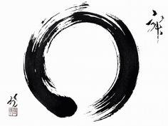 Enso Symbol, Zen Tattoo, Zen Symbol, Wu Wei, Geniale Tattoos, Zen Buddhism, Japanese Calligraphy, Aikido, Zen Art