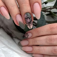 ❤Ноготок❤ Маникюр, Ногти, Дизайны, МК Special Nails, Latest Nail Art, Shellac Nails, Oval Nails, Fashion Designs, Nail Arts, Flower Nails, Cute Acrylic Nails