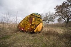 This behemoth sun-faded fruit was a roadside attraction for a large Polish strawberry farm. The farm closed around 20 years ago. Giant Strawberry, Strawberry Farm, Vintage Lenses, Roadside Attractions, Art Films