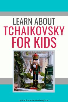 Learn about Tchaikovsky with your kids. Watch and read about some of his classical music for kids including Swan Lake and The Nutcracker ballet! Ballet Music, World Music Day, Famous Music, Piano Teaching Resources, The Nutcracker Ballet, Lake Activities, Art History Lessons, Art Mom