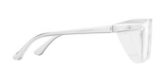 Unisex clear wide trapezoid full-rim eyeglasses frames are available in variety of colors to match any outfit. These affordable qualified eyeglasses include free single-vision prescription clear eyeglass lenses with AR and 100% UV protection, a case and a cleaning cloth. Keyhole bridges are their characteristics. They are low bridge fit, cool and suitable. Re-inventing the safety goggles with a glamorous kick and a touch of lusciousness on the side. Made from TR90, these glasses have an ultra-li Eyeglass Lenses, Safety Goggles, Natural Facial, Face Shape, Eyeglasses Frames, Cleaning Cloth, Face Shapes, Goggles, Uv Protection