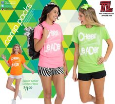 #SuperSaver #Camp Packs! Cheer Camp, Super Saver, Camping, Womens Shorts