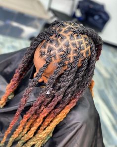 Boss (@locdoctor901) posted on Instagram • Oct 8, 2021 at 1:18am UTC Cabelo Black, Beautiful Locs, Loc Journey, Pretty Hair Color, Dreadlock Hairstyles, Locs Hairstyles, Loc Styles, Hairstyles Black