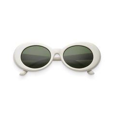 Throw it back. With a fun pair of sunnies. Pay homage to the ‘70s and ‘80s with these flirty, fun White & Green Women’s Retro Oval Sunglasses from zeroUV. It’s a small touch with a big impact for any look.. Jazz it up. All while protecting those peepers. Compliment any look. Feel like an old-school Hollywood starlet with these retro oval-shaped sunglasses. Block out the sun while adding style to any casual outfit.. Attitude meets function. Yes, sunglasses aren't just for looking cool -- they shi Insane People, Hollywood Starlet, Trendy Eyewear, Festival Sunglasses, Eye Damage, Throw It Back, Image Svg, White Sunglasses, Plastic Sunglasses