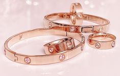 "Bblazeco  Blaze Papillon Bangle  3.5mm Morganite 8 Bezels 6mm Width 18K Rose gold bangle 6-6.5\" US Size  Butterfly Detail inner bangle éternel detail inner bangle Blaze Clasp closure  *color varies with indoor, outdoor, natural lighting Bblazeco.com" Rose Gold Bezel Set Bracelets For Wedding, Rose Gold Wedding Bracelet With Bezel Setting, Bezel Jewelry, Bezel Bracelet, Bezel Necklace, Rose Gold Morganite, Rose Gold Bangle, Tiny Studs, Natural Lighting